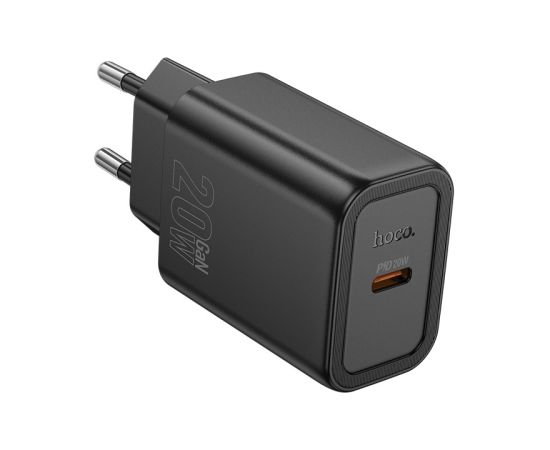 Сетевая зарядка Hoco N60 20W GaN USB-C черная