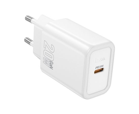 Сетевая зарядка Hoco N60 20W GaN USB-C белая