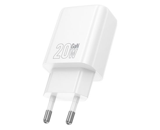 Сетевая зарядка Hoco N60 20W GaN USB-C белая
