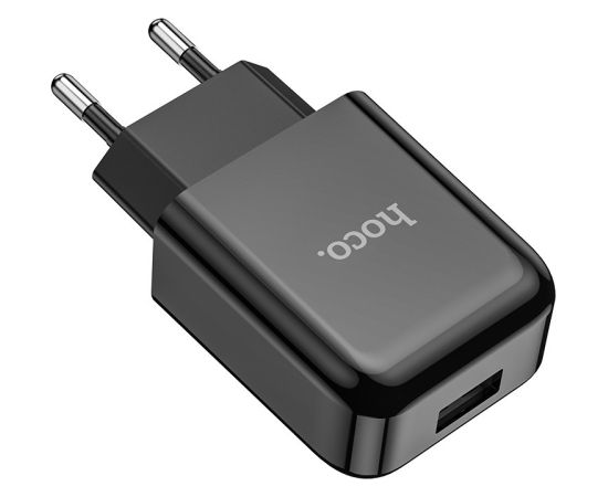 Сетевая зарядка Hoco N2 10W USB-A черная