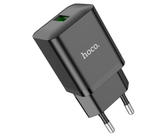 Charger Hoco N26 18W USB-A black
