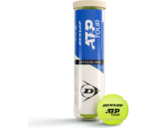 Tennis balls DUNLOP ATP OFFICIAL Premium 4-tube ITF