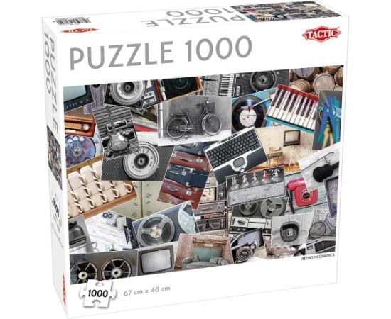 Tactic Puzzle 1000 pc Retro Square