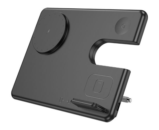 HOCO wirelless charger 3 in1 compatible with Apple Watch 15W CQ1 black