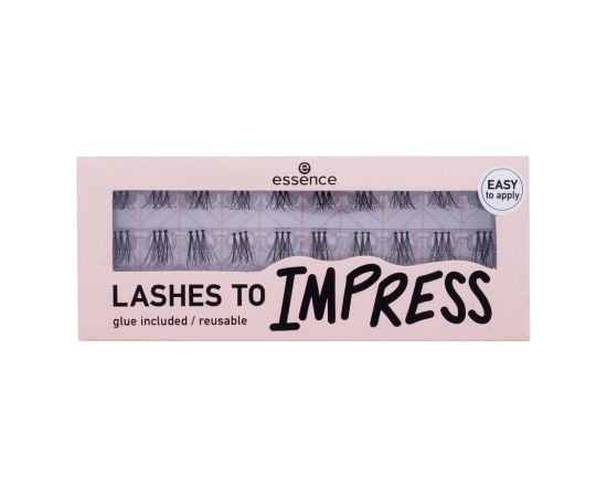 Essence Lashes To Impress / 07 Bundled Single Lashes 1pc W / False Eyelashes