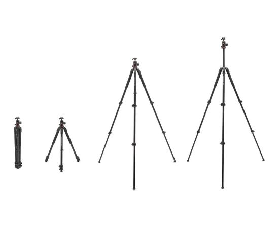 Manfrotto tripod set MK190X3-Q6T AS Alu Ball Head Kit