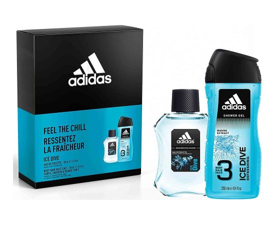 Adidas Ice Dive Giftset 350 ml