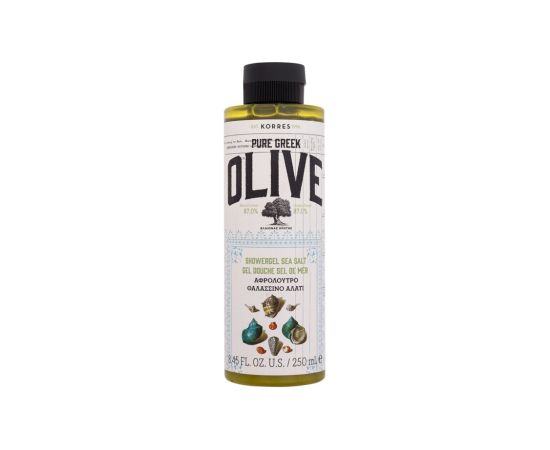 Korres Pure Greek Olive / Shower Gel Sea Salt 250ml