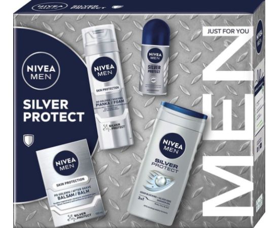 Nivea NIVEA Men Silver Protect Zestaw prezentowy (01812)