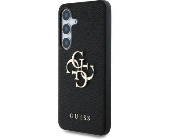 Guess Grained Big 4G Logo Small Classic Logo Защитный чехол для Samsung Galaxy S25 Ultra
