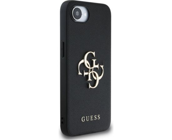 Guess PU Grained 4G Metal Logo Case Чехол для Apple iPhone 16e