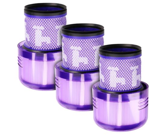 Extralink EX.23100 Моющиеся фильтры для пылесоса Dyson V11 / SV14 / SV15 / SV16 / SV17 (3 шт.)