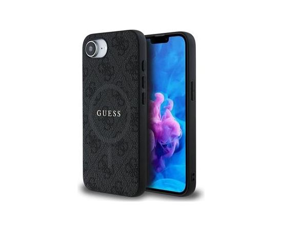 Guess PU Leather 4G Colored Ring MagSafe Case Чехол для Apple iPhone 16e
