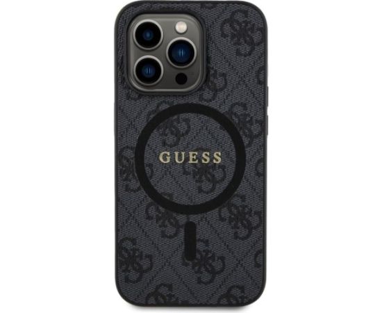 Guess PU Leather 4G Colored Ring MagSafe Case Чехол для Apple iPhone 16e
