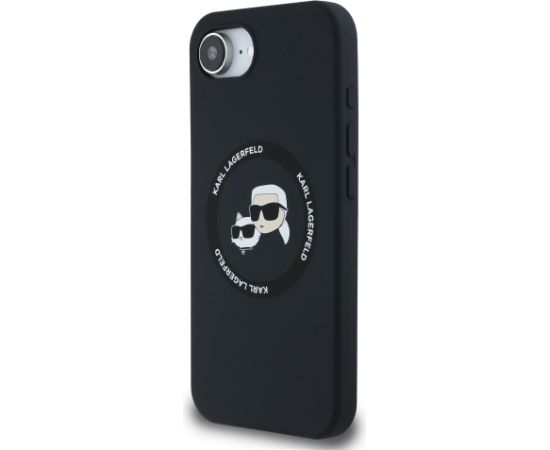 Karl Lagerfeld Liquid Silicone K&CH Heads MagSafe Case Чехол для Apple iPhone 16e