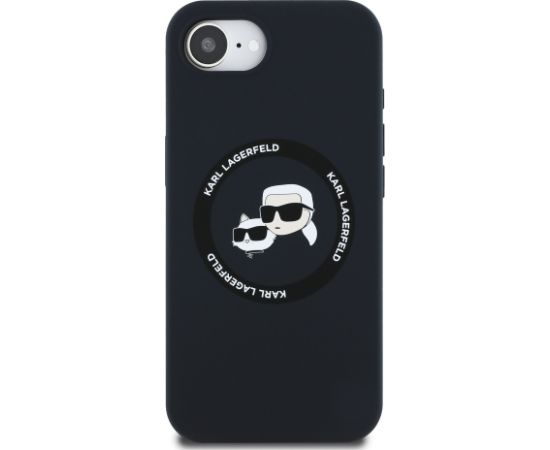 Karl Lagerfeld Liquid Silicone K&CH Heads MagSafe Case Чехол для Apple iPhone 16e