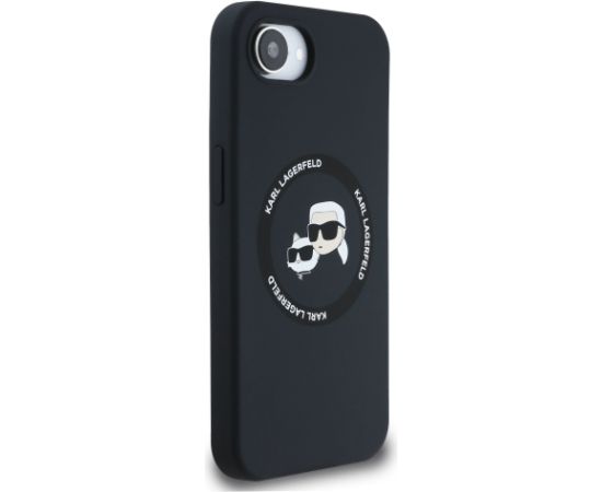 Karl Lagerfeld Liquid Silicone K&CH Heads MagSafe Case Чехол для Apple iPhone 16e