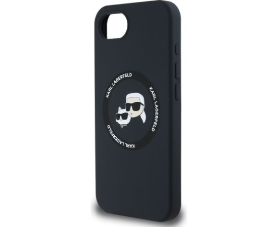 Karl Lagerfeld Liquid Silicone K&CH Heads MagSafe Case Чехол для Apple iPhone 16e
