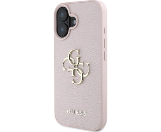 Guess Grained Big 4G Logo Small Classic Logo Защитный чехол для Apple iPhone 16