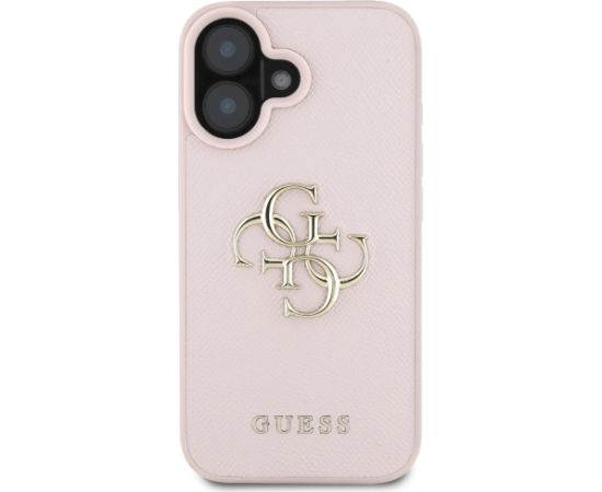 Guess Grained Big 4G Logo Small Classic Logo Защитный чехол для Apple iPhone 16