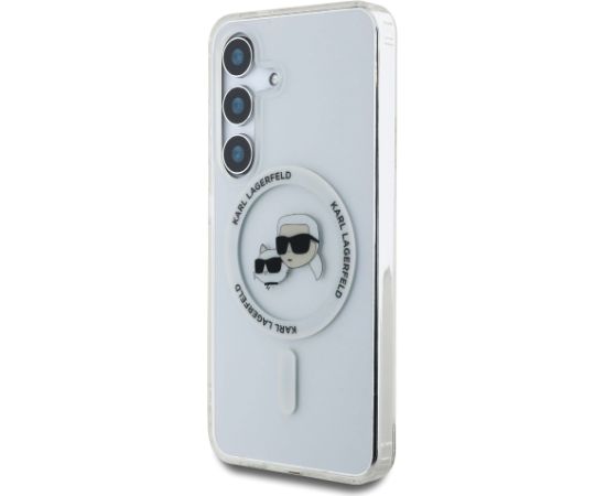 Karl Lagerfeld IML K&CH Heads MagSafe Case Aizsargapvalks priekš Samsung Galaxy S25