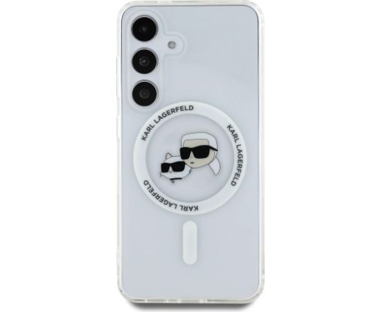 Karl Lagerfeld IML K&CH Heads MagSafe Case Aizsargapvalks priekš Samsung Galaxy S25