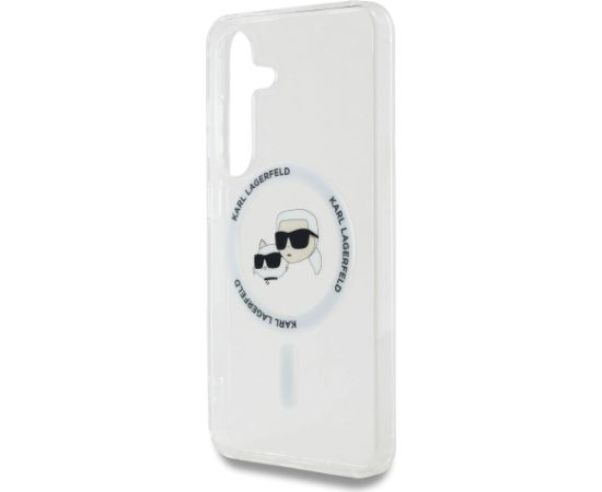 Karl Lagerfeld IML K&CH Heads MagSafe Case Aizsargapvalks priekš Samsung Galaxy S25