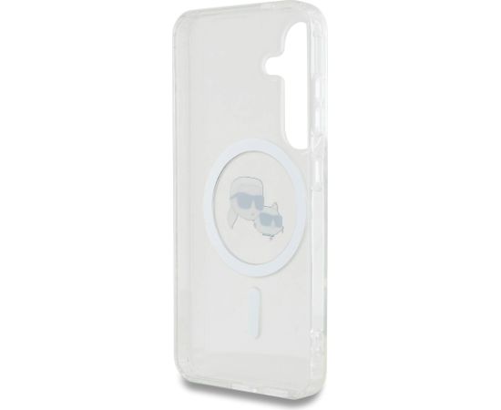 Karl Lagerfeld IML K&CH Heads MagSafe Case Aizsargapvalks priekš Samsung Galaxy S25