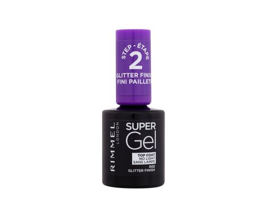 Rimmel London Super Gel / Top Coat 12ml W / Nail Polish