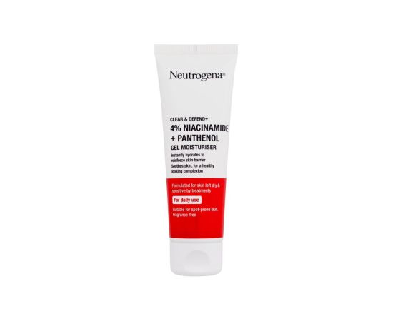 Neutrogena Clear & Defend+ / Gel Moisturiser 50ml U / Facial Gel