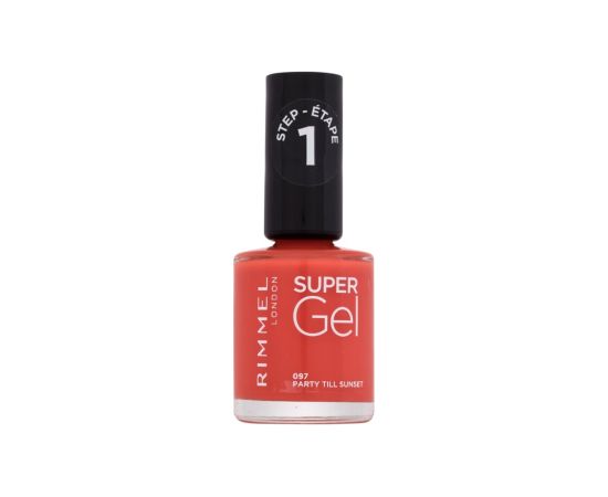 Rimmel London Super Gel / STEP1 12ml W / Nail Polish