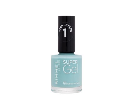 Rimmel London Super Gel / STEP1 12ml W / Nail Polish