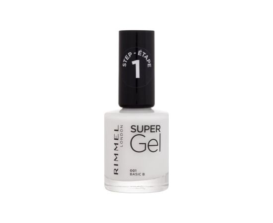 Rimmel London Super Gel / STEP1 12ml W / Nail Polish