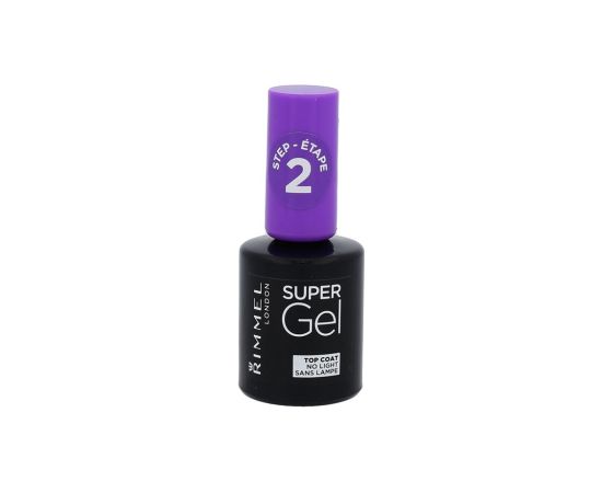 Rimmel London Super Gel / Top Coat 12ml W / Nail Polish