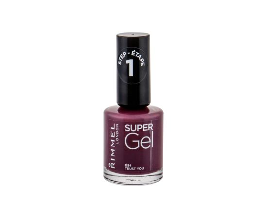 Rimmel London Super Gel / STEP1 12ml W / Nail Polish