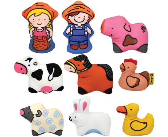 K&f Concept K’s KIDS Mazuļu rotaļu paklājiņš Lauku sēta