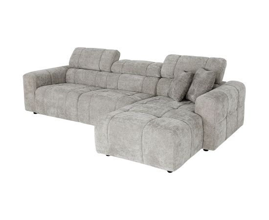 Corner sofa BELISMA RC, grey