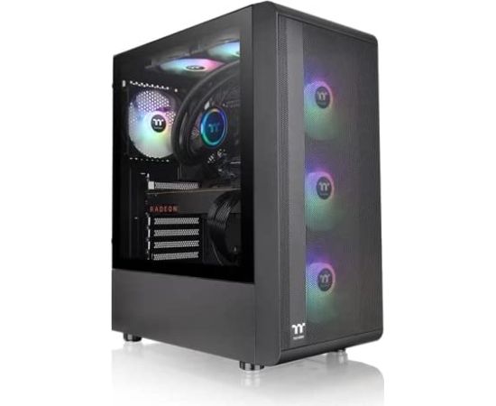 Thermaltake S200 TG ARGB, tower housing (black, tempered glass)