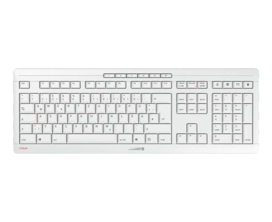 DE layout - CHERRY STREAM DESKTOP, desktop set (grey, SX scissor technology)