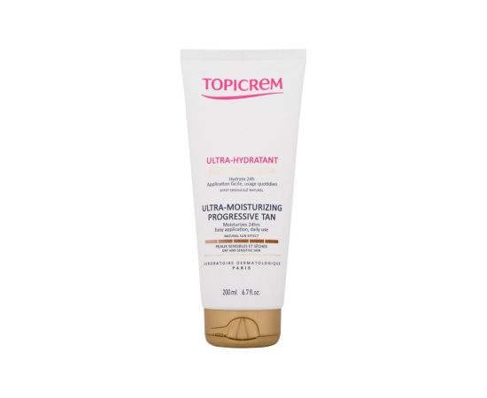 Topicrem Ultra-Moisturizing / Progrerssive Tan 200ml