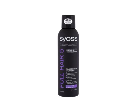 Syoss Full Hair 5 250ml W / Hair Mousse