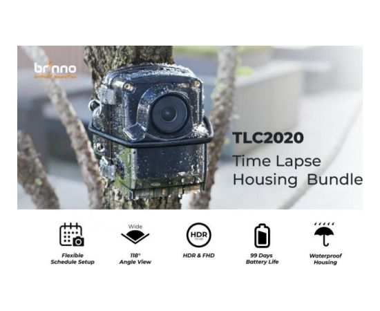 Brinno TLC2020 Time Lapse Camera Housing Bundle