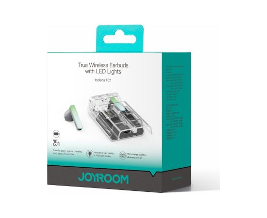 Joyroom JR-TC1 IceLens Series Bluetooth LED TWS Bezvadu Austiņas