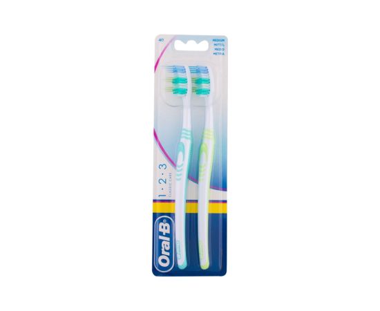 Oral-b 1-2-3 / Classic 2pc Medium
