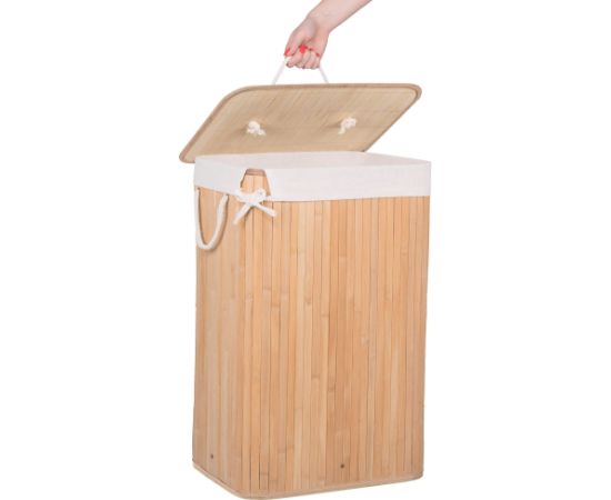 Bambusa veļas grozs Springos HA0030 72l