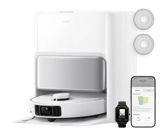 Dreame MOVA Tech P50 Pro Ultra Bagless White