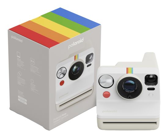 Polaroid Now Gen 3, pebble white