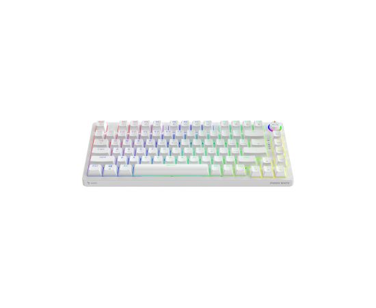 Klaviatūra Savio Wireless Mechanical Phenix White 75% Outemu Yellow Pro