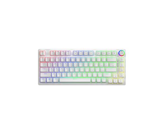 Klaviatūra Savio Wireless Mechanical Phenix White 75% Outemu Red Pro