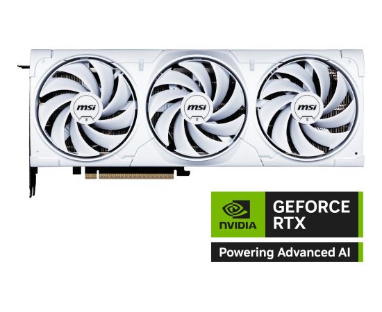 MSI VENTUS GEFORCE RTX 5080 16G 3X OC WHITE graphics card NVIDIA 16 GB GDDR7